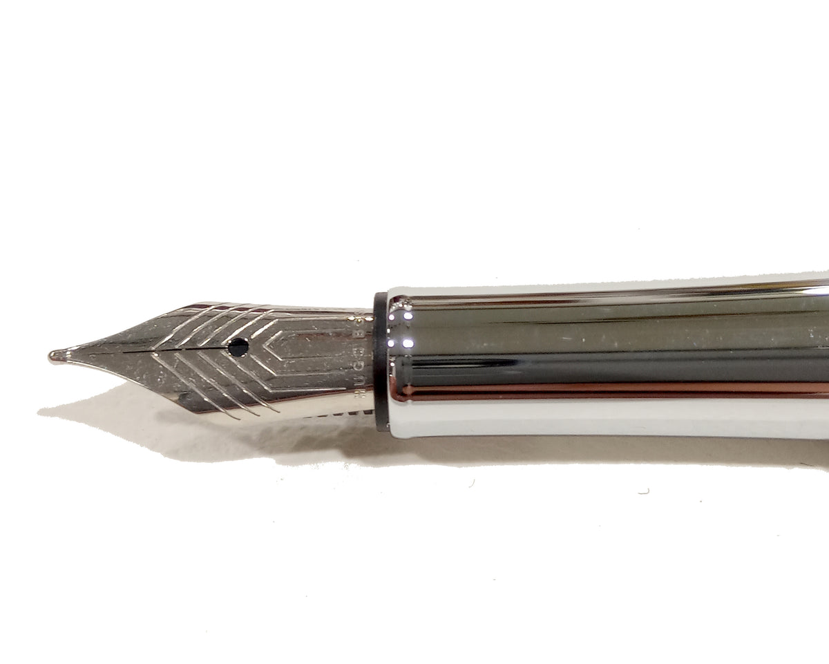 Penna stilografica Hugo Boss Ace Light Grey pennino