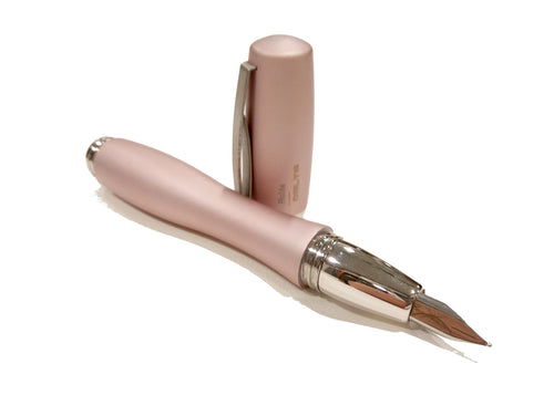 Penna stilografica Delta Fluida rosa