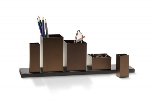 Set bicchieri portapenne magnetico