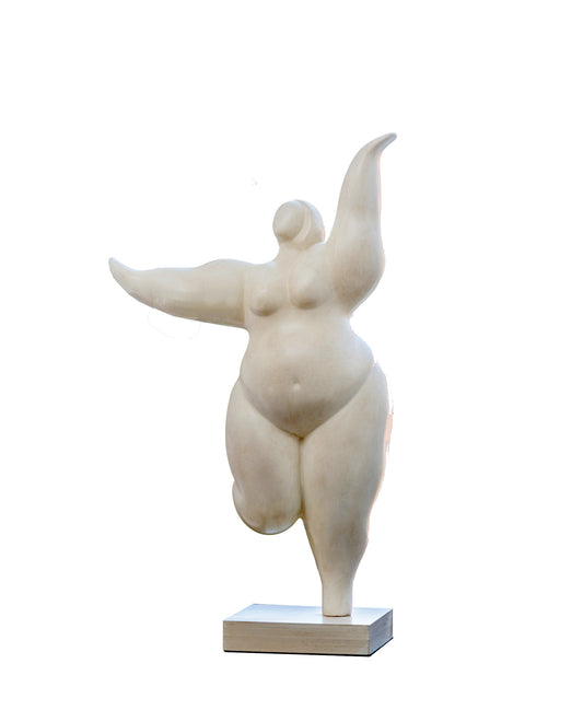Scultura in resina "Delphine"