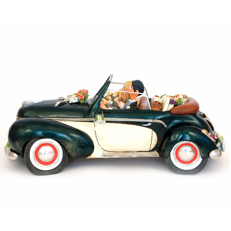 Scultura in resina Guillelmo Forchino "Just Married"
