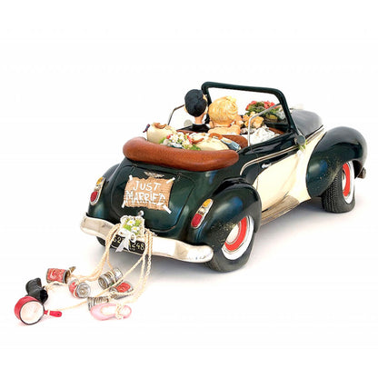 Scultura in resina Guillelmo Forchino "Just Married"