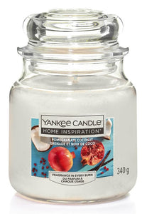 Giara Media Yankee Candle 340gr pomegranate coconut
