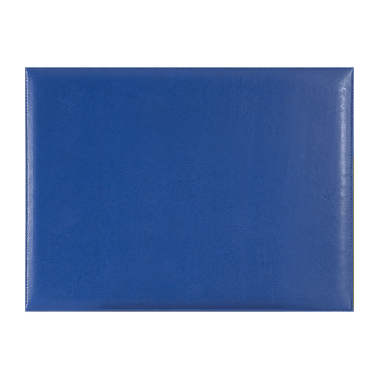 Sottomano monospecchio in similpelle InTempo blu