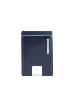 Porta carte di credito ad estrazione facilitata Blue Square Piquadro (disponibile in due colori)