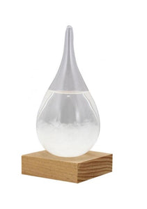 Storm Glass Barometro di Fitzroy a forma di goccia