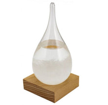 Carica l&#39;immagine nel visualizzatore di Gallery, Storm Glass Barometro di Fitzroy a forma di goccia
