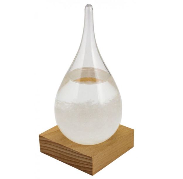 Storm Glass Barometro di Fitzroy a forma di goccia