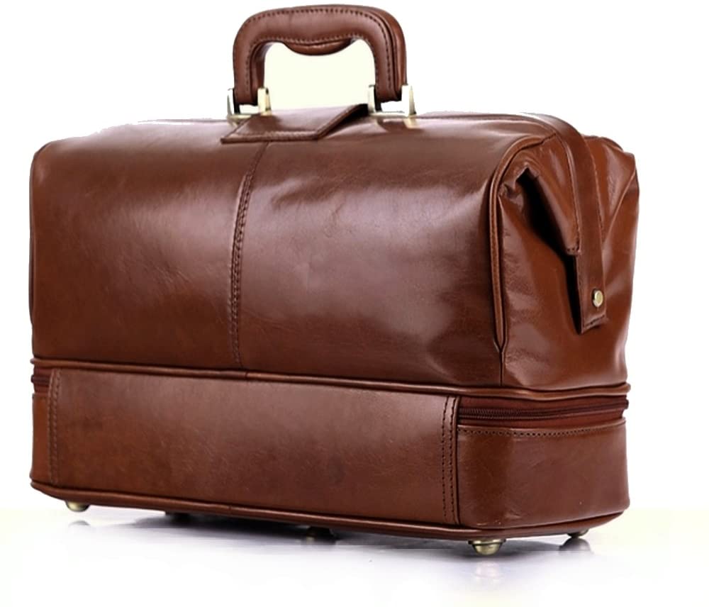 Borsa da medico in cuoio Dielle