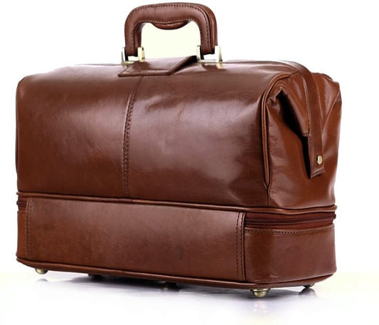 Borsa da medico in cuoio Dielle