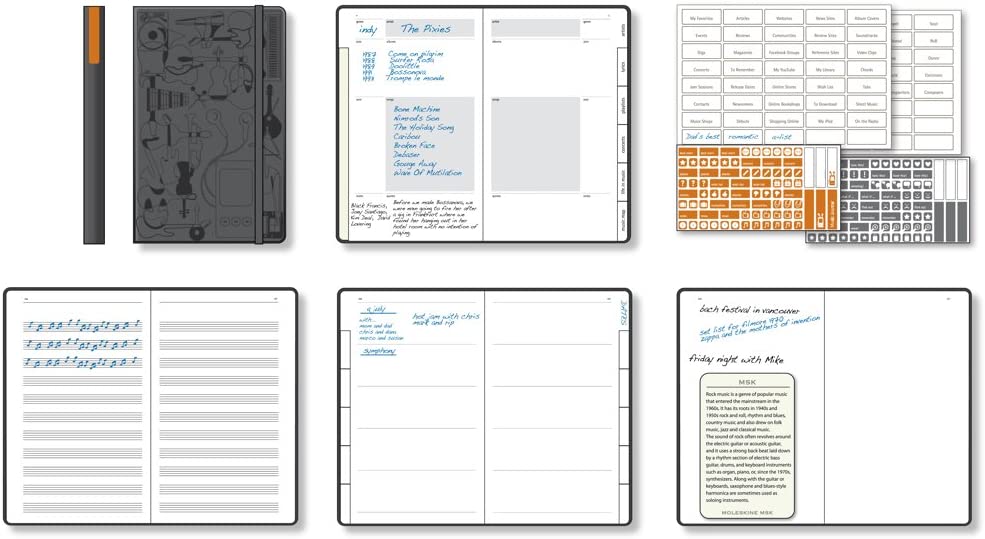 Taccuino "Music Journal" Moleskine Passion