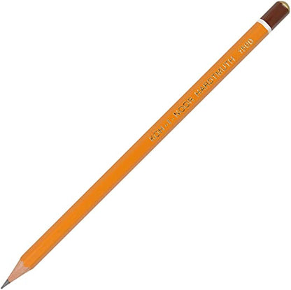 Astuccio in latta KOH-I-NOOR da 12 matite da 2H a 8B