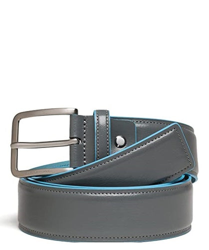 Cintura in pelle Blue Square Piquadro grigio