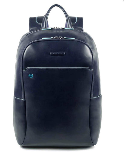 Zaino grande in pelle Blue Square blu Piquadro