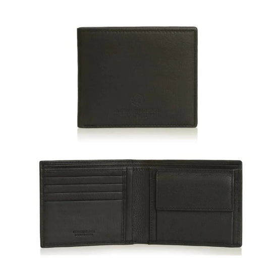 Portafogli da uomo in pelle con portamonete "Yukon" A. G. Spalding & Bros