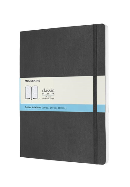 Quaderno a pagine puntinate XL con copertina rigida "Moleskine"