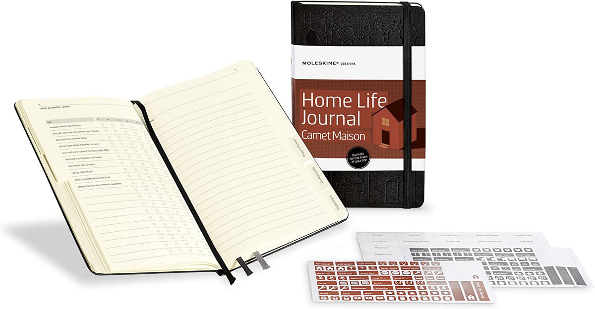 Taccuino "Home Life Journal" Moleskine Passion