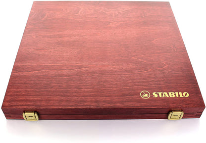 Astuccio in legno Stabilo matita premium "CarbOthello" 63  pezzi