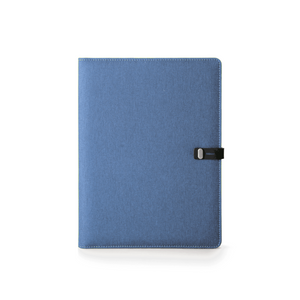 Portablocco in tessuto "Canvass" InTempo blu