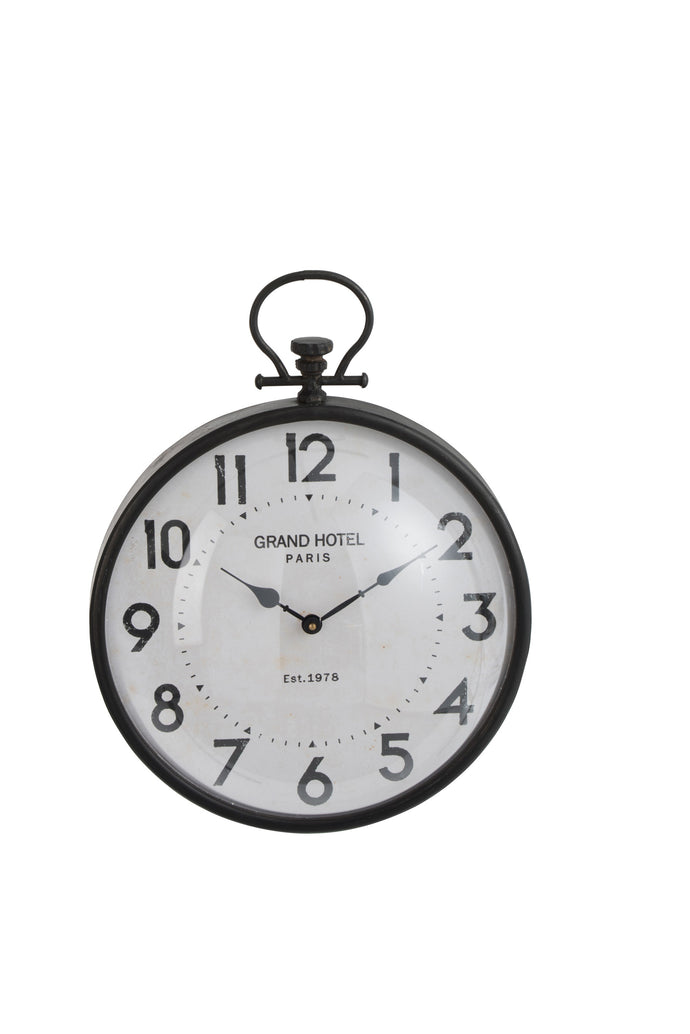 Orologio da parete con vetro bombato 