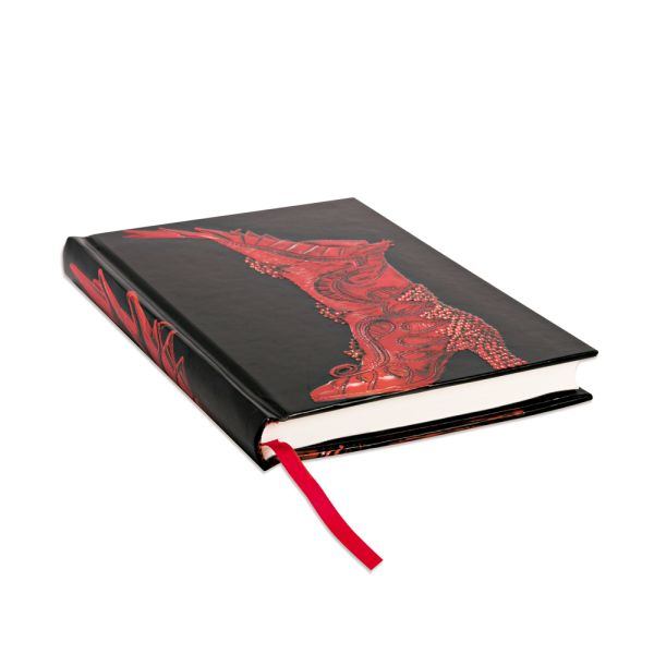 Quaderno midi a righe a copertina rigida con elastico "Mago"