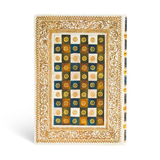 Quaderno Mini a righe con elastico  "Aureo" Paperblanks