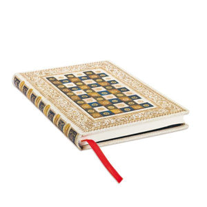 Quaderno Mini a righe con elastico  "Aureo" Paperblanks