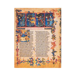 Quaderno Ultra a righe a copertina rigida con elastico "Inferno Divina Commedia" Paperblanks