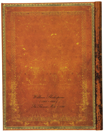 Quaderno Ultra a righe "Shakespeare, Sir Tommaso Moro" Paperblanks (disponibile in due varianti)