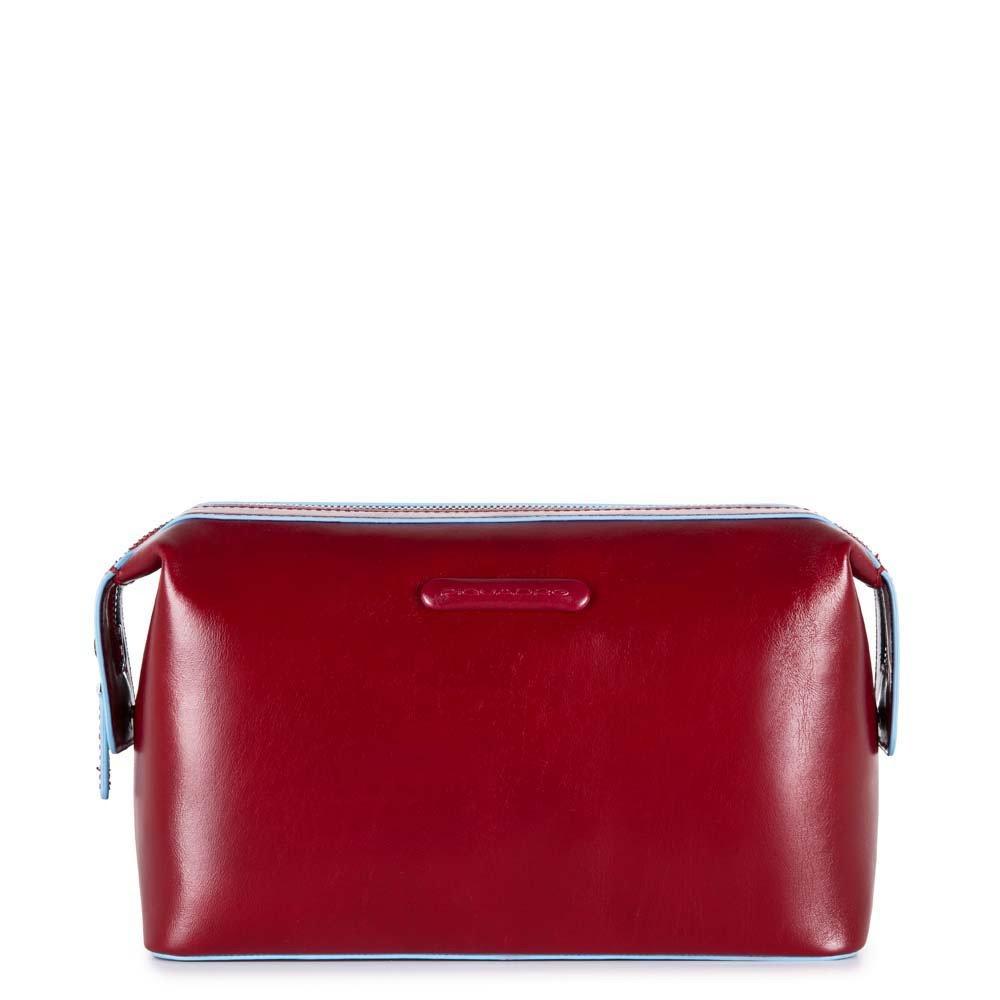 Beauty in pelle Piquadro bluesquare rosso