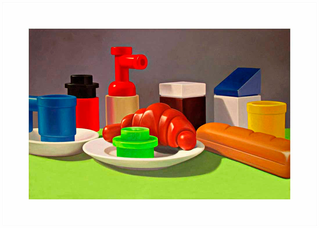 Grafica di Stefano Bolcato "IL BUONGIORNO SI VEDE DAL MATTINO"