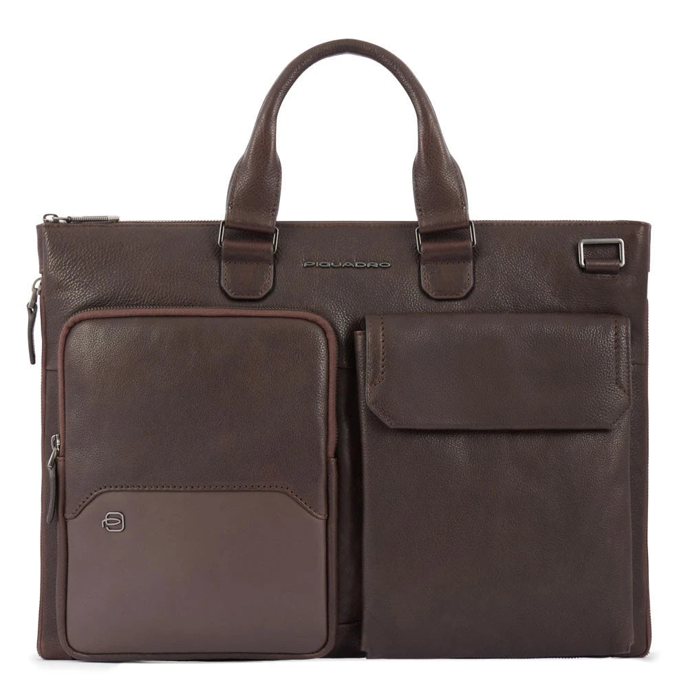 Cartella sottile espandibile porta pc 15,6" Martin Piquadro (disponibile in due colori)