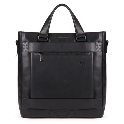 Shopping bag portacomputer 14" in pelle Obidos Piquadro