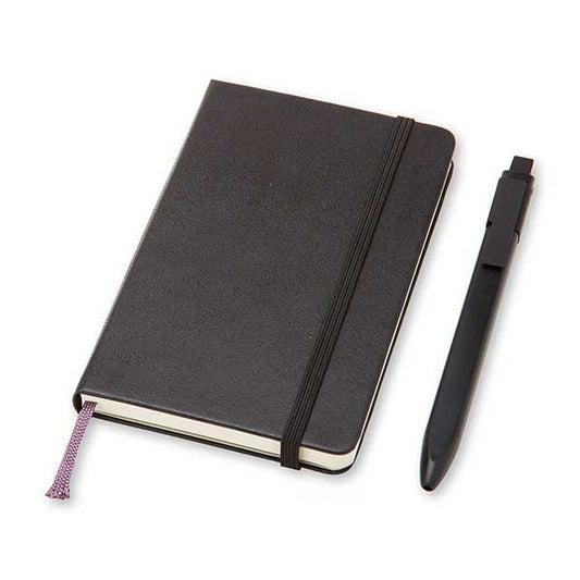Set quaderno a righe con copertine rigida e penna a sfera Moleskine"