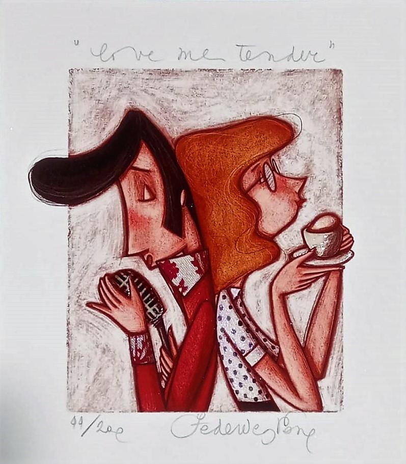 Grafica di Federica Porro "Love me tender"