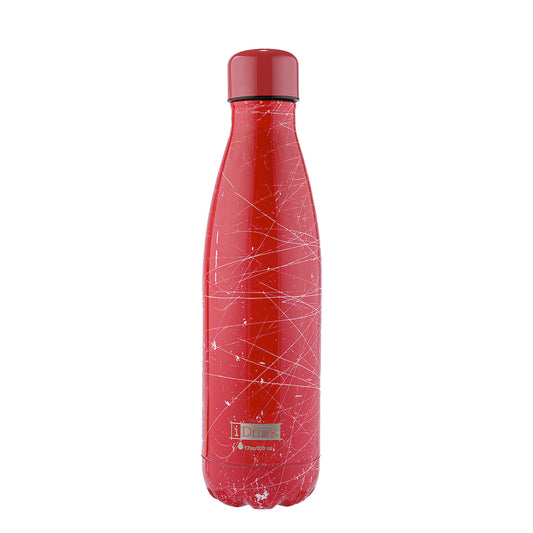 Bottiglia Termica Alluminio "Grunge Pink" iDrink