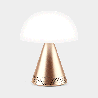 Lampada led portatile grande con speaker "Mina L Audio" Lexon