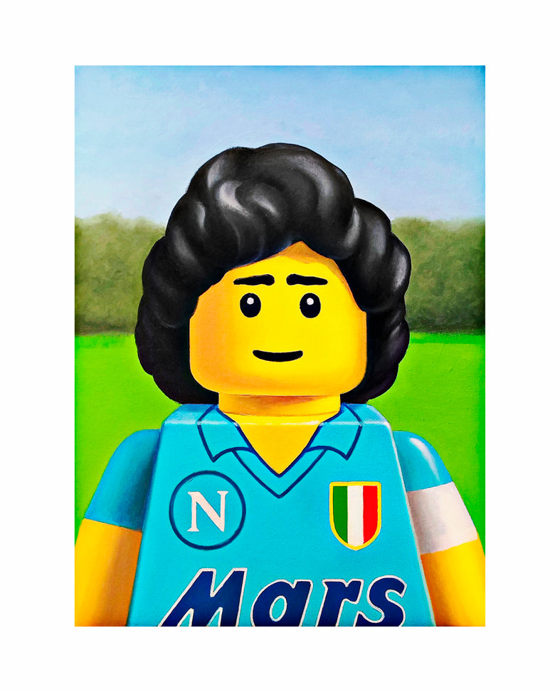 Grafica di Stefano Bolcato "MARADONA"