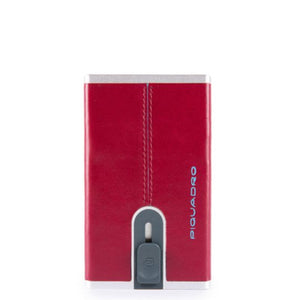 Porta carte di credito in pelle con tasca portasoldi e protezione antifrode Bluesquare Piquadro (disponibile in diversi colori)