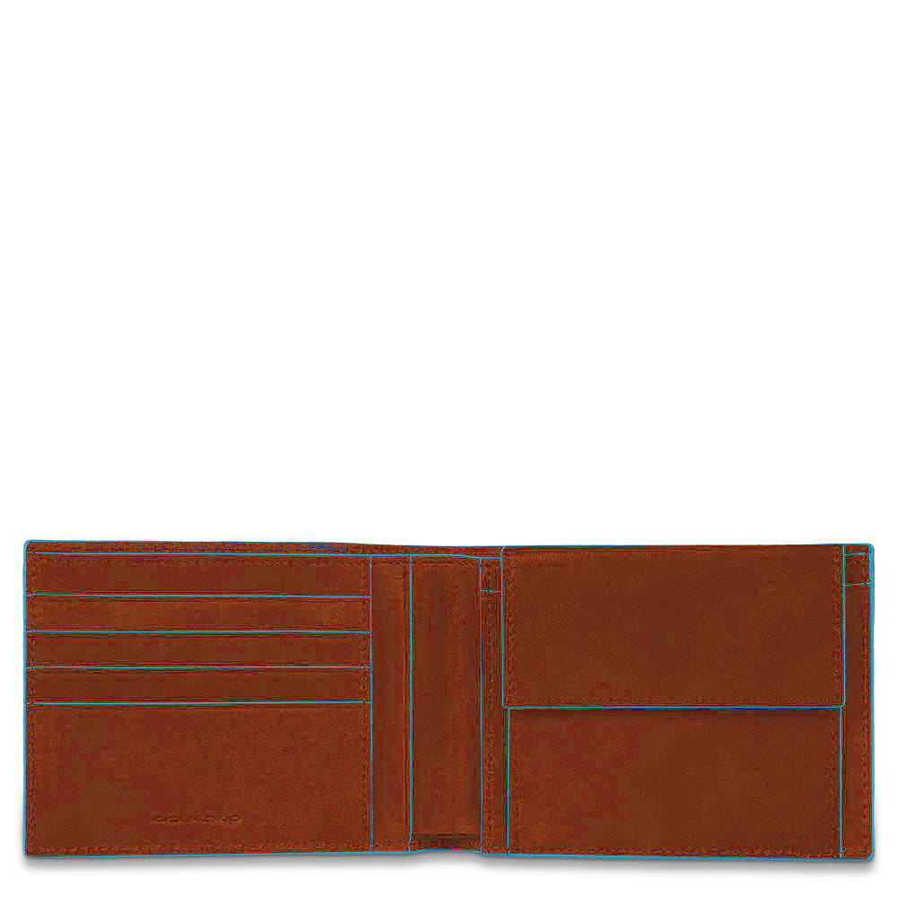 Portafoglio uomo con portaspicci in pelle Bluesquare Piquadro  (disponibile in diversi colori)