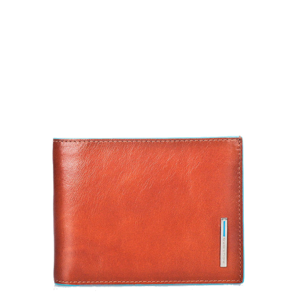 Portafoglio in pelle con portabadge estraibile e RFID Bluesquare Piquadro (disponibile in diverse varianti)