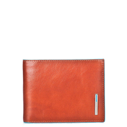 Portafoglio in pelle con portabadge estraibile e RFID Bluesquare Piquadro (disponibile in diverse varianti)