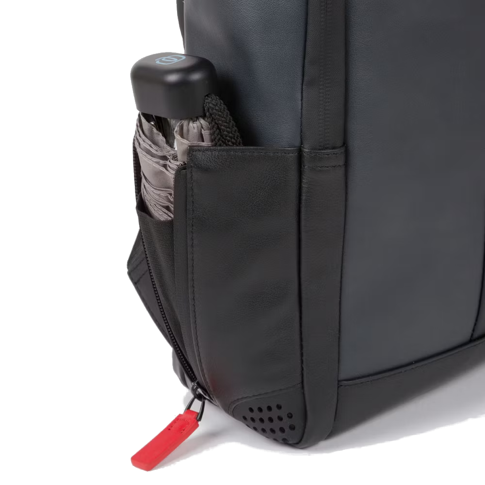 Zaino portapc 15,6" in pelle con cavo antifurto Urban  Piquadro