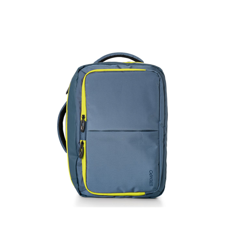 Borsa zainabile portapc 15" "Bi-Bag BLACK OUT" InTempo avio giallo