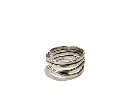 Anello a fascia in argento