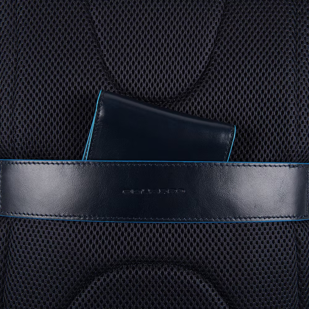 Zaino in pelle portacomputer 13" Revamp Bluesquare Piquadro  blu
