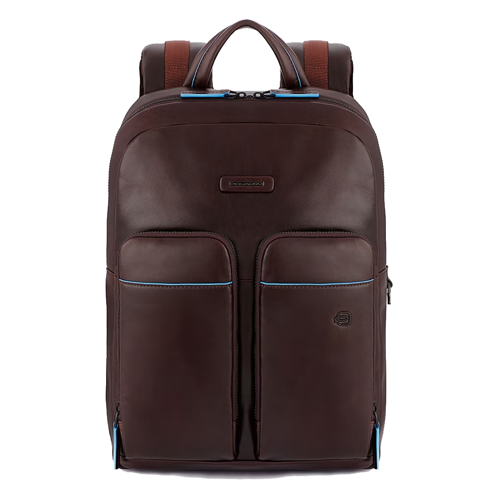 Zaino in pelle portacomputer 13" Revamp Bluesquare Piquadro mogano