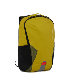 Zaino pieghevole portacomputer 15,6" in tessuto "Foldable" Piquadro giallo