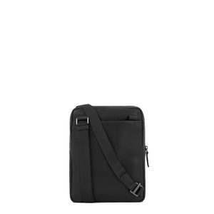 Borsello porta  iPad®10.5''/ iPad 9.7" in pelle "Paavo" Piquadro nero