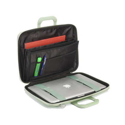 Cartella portacomputer 15,6" Wave Bombata menta